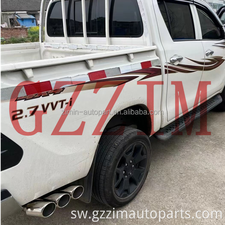 AUTO EXTROIOR SEHEMU CAR SIDE ALUMINUM ALLOY ELME EXTREM kwa Hi*UX 2016+